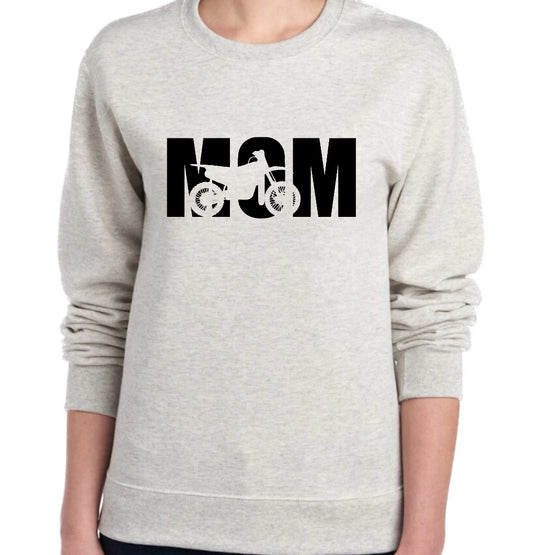 Moto Mom Fleece Crew