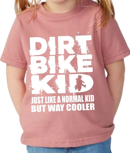 Toddler Dirt Bike Kid T-Shirt