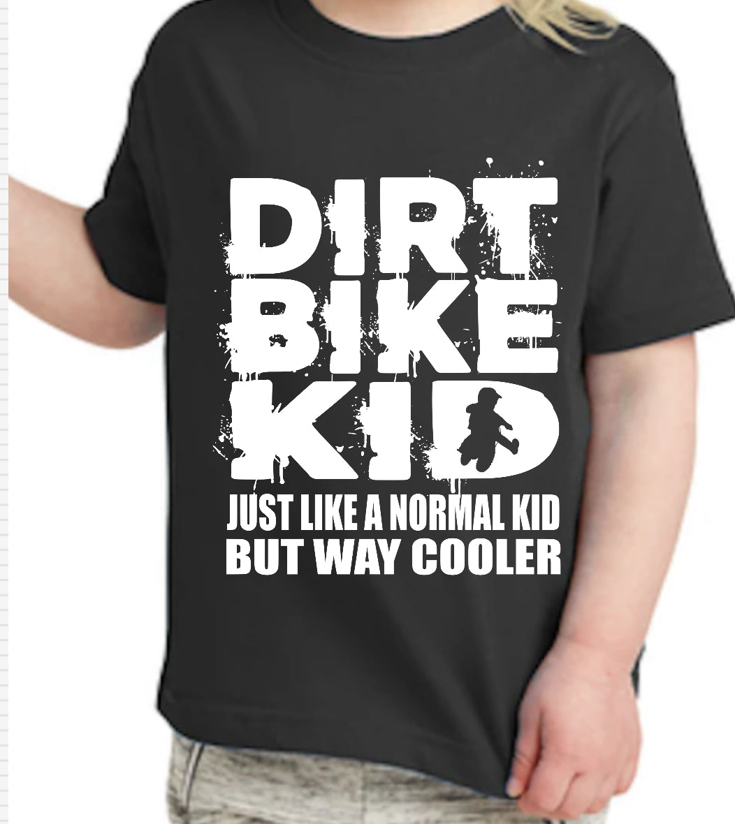 Toddler Dirt Bike Kid T-Shirt